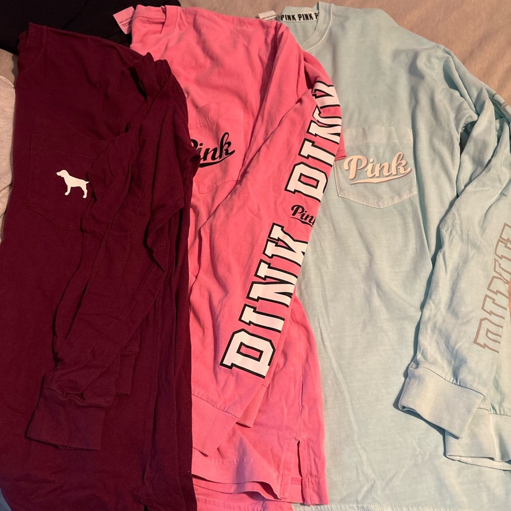 Pink Long Sleeve Shirt